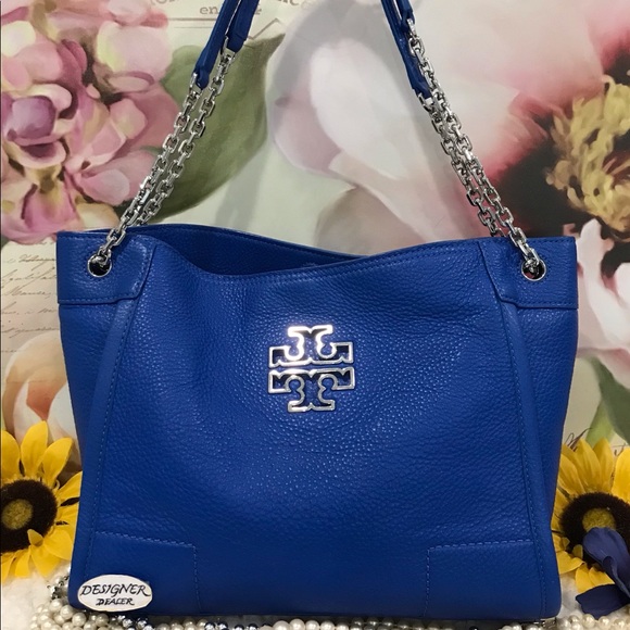 Tory Burch Handbags - AUTH TORY BURCH Britten Small Tote EUC!